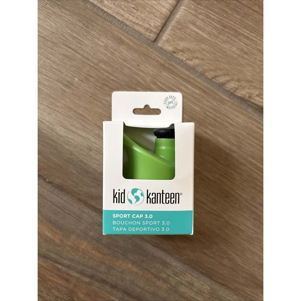 Klean Kanteen Kid Classic Sport Cap 3.0 Green Replacement Water Bottle Lid NEW